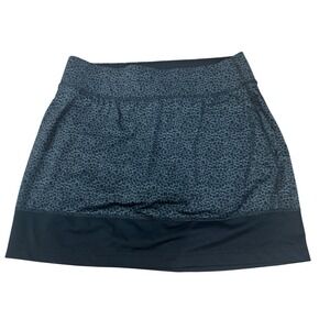 Columbia Leopard Print Athleisure Skort Sporty Active Outdoor Skirt Size M